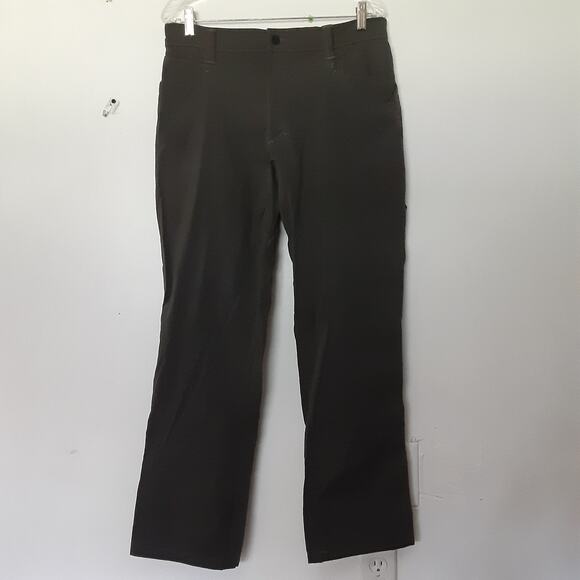 Wrangler Outdoor Series Pants Mens 34X30 Gray Stretch Nylon Cargo Hiking - Picture 1 of 10
